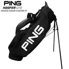 PING Tour bag Staff bag black Size 8.5 (fits 46 inches) 70oz from japan