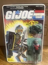 GI Joe "EELS" Cobra Frogman 1985 MOC. 057