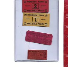 Vintage Lot 5c Special amusement tickets Hershey Park Pennsylvania