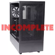 INCOMPLETE NZXT H5 Flow Compact ATX Mid-Tower PC Gaming Case Black (CC-H51FB-01)