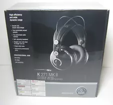 AKG K271 MKII Professional Studio Over-Ear Cup Closed-Back Wired Headphones NEW