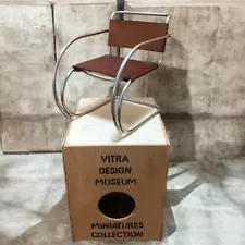 Vitra Design Museum Miniatures Mies van der Rohe MR20 chair rare USED JP