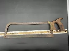 Antique Bone Saw J. H. Noble #3 Cast Steel 16” Blade