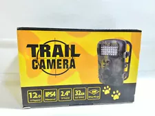 12MP 1080P HD Game and Trail Hunting Camera with 120° Wide Angle Ip54 Waterproof