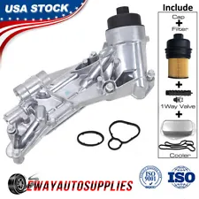 Engine Oil Cooler Filter Housing Assembly For Chevy Cruze Aveo 1.8L 1.4 93186324