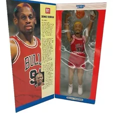 VTG Dennis Rodman 12 Inch Poseable Figure Starting Lineup 1997 Chicago Bulls