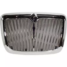 Grille Assembly For 2008-2015 International ProStar Chrome with Bug Screen