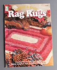 Quick & Easy Rag Rugs: 7 Crochet Patterns- 1998 House of White Birches- 101104