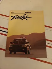 1989 Mazda B2200 B2600 Truck Original Dealership Sales Brochure Catalog 16 Page