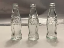 Coca-Cola Original Miniature Glass Bottles 1929 Perfect Condition. Fits Trucks