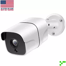 5MP PoE Security IP Bullet Camera 150ft Night Vision DSP Waterproof Add-on