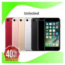 Apple iPhone 7 32GB 128GB Unlocked Verizon Us cellular Boost Choice Wireless 4G