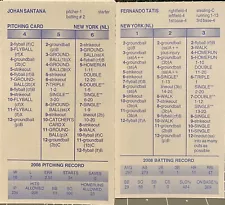 2008 NEW YORK METS, STRAT-O-MATIC Baseball, ORIGINAL, MINT, 27 cards