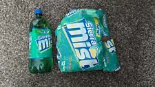 Vintage RARE Launch "NEW!" Sierra Mist Unopened 2 Liter Bottle + Empty 12 Pack