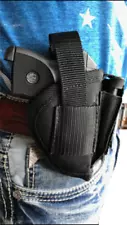 Taurus PT-738 and TCP .380 with laser nylon OWB holster