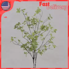 Fake Plants Artificial Greenery Stems, 41.3’’ Branches Faux Greenery Leaf 2 Pcs