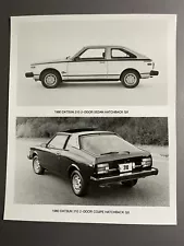 1980 Datsun 310 2-Door Sedan Hatchback & 310 2-Door Coupe Press Photo RARE!!