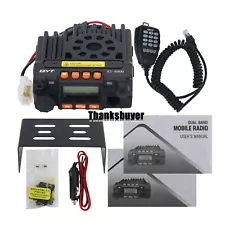 QYT-KT8900 25W VHF UHF Mobile Radio Mini 2 Band Transceiver High Power Standard