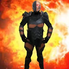 Death Stroke Cosplay Armour, Full Costume With Resin Helmet & LED eye.