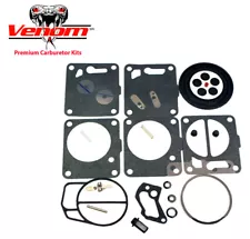 TigerShark 640 770 900 1000 1100 Mikuni Carb Carburetor Kit Montego Daytona (For: 1998 TigerShark)