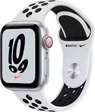 Apple Watch Series 6 Nike 44mm Aluminum Case with Pure Platinum/Black Sport Band