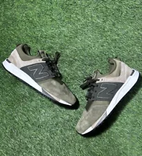 NEW BALANCE 247 LUXE KHAKI OLIVE MRL247RG USED NO BOX SIZE 8!