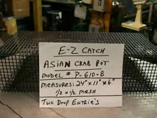 E-Z Catch Premium Quality Hand Made Asian Crab Bait Pot for Blackfish Bait P-610