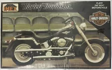 IMEX Harley Davidson FLSTF Fat Boy Motorcycle 1/9 Model Kit Motor Bike