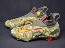 Nike Alpha Menace Elite 3 Travis Kelce Men Sz 12 Football Cleats Camo FN0113-200