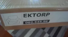 IKEA Ektorp COVER for EKTORP Chair Armchair TYGELSJO BEIGE Slipcover 002.545.96