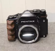 PENTAX 67 120 220 Film Camera mirror up TTL Prism BODY ONLY good working