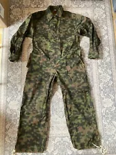 Army Tank Suit Overall Panzerkombi Medium Camouflage Military German Coverall