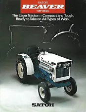 Tractor Brochure - Satoh - Beaver - Compact Farm (LG356)