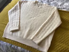 White Stuff jumper (Sourdough) size 16/18 cream, worn once