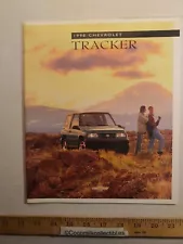 Vintage 1998 Chevrolet Tracker Sales Brochure