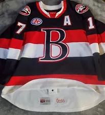 Game Worn Belleville Senators Max McCormick 2018/19 Season AHL Hockey Jersey