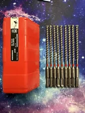 NEW Lof of 9 Hilti Hammer Drill Bits #2025925 TE-CX 1/4 - 6