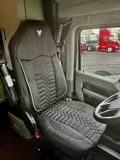 Kenworth seat cover for T680 T880 W990 OEM Seat models.