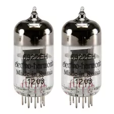 Brand New Matched Pair (2) Electro-Harmonix 6922 (6DJ8) Vacuum Tubes