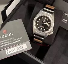 BNIB Tudor Black Bay P01 Stainless Steel Automatic Black Dial DATED 04/2024