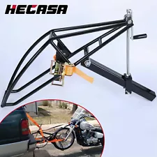 Motorcycle Receiver Hitch Hauler Trailer Tow Dolly Rack Carrier US Stock