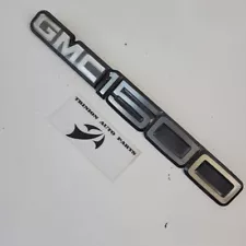 1996 GMC Sierra 1500 Side Pillar Emblem Chrome/Black OEM NO ADHESIVE