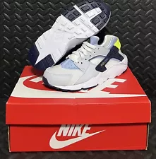 Nike Boys Huarache Run DV3479-100 White Running Shoes Sneakers Size 6Y