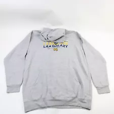 LA Galaxy Majestic Sweatshirt Men's Heather/Gray New