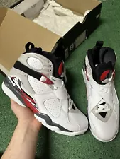 Size 9.5 - Jordan 8 Retro White 2013 “Bugs Bunny”