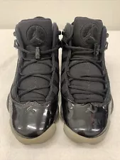 Size 10 - Jordan 6 Rings Black Ice