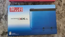 Nintendo 3DS XL Blue Original Handheld Console NEW SEALED