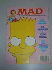 MAD MAGAZINE #344 EC THORPE AND PORTER BRITISH MAGAZINE DECEMBER 1990