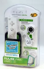 NEW Nintendo Wii Fit PULSE PAK Heart Rate Monitor Remote GREEN my fitness coach