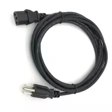 12Ft AC Power Cable Cord for CURTIS MATHES TV LCD1992A LCD2426A LCD2425A